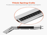 Stainless Steel Angled Spring Loaded Mud Flap Hangers, 2-1/2" Bolt Spacing Mudflap Hangers V952-BKCDNBDJ212ILJ4FL001V0