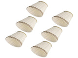 6PCS Candle Lamp Lampshade Clip On Fabrics Lampshades Set for Table Lamp Wall Lamp V1294-YM0521-3119230010611