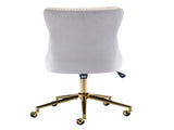 Velvet Home Office Chair- Beige V226-SW1823BG