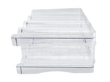 Stackable Water Bottle Organizer Double Layer Transparent Plastic Desktop Cup Storage Rack for V1294-YM0901-3117240072812
