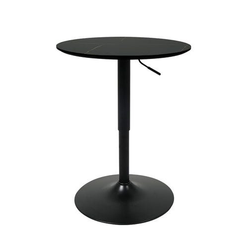 Levede Bar Table Swivel Gas Lift Counter Black CH1094-BK