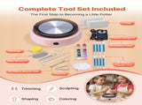 Mini Pottery, 158 mm Turntable, Forward and Reverse Rotation, Adjustable Speed, Electric Clay V952-ETLPJYXFSWJBLVJCA001V3