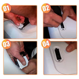 Washer Lid Lock Maintenance Set Locking Service Set Assembly Repair Set Plastic Texture WH01X24381 V1370-AZ4-12970