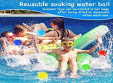 100Pcs Reusable Wateroons, Soaker Waters Outdoor Toys for Pool Water Toys, Rightness Beach V1369-AZ3-W-16477