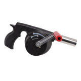 Hand Crank BBQ Blower Lightweight Portable ABS Barbecue Fan for Camping Picnic Fireplace V1294-YM0626-3111220314211