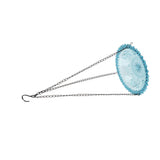 Solar Bird Bath Fountain for Outdoor Plastic Hanging Solar Powered Hummingbird Water Fountain for V1294-YM0901-3111240156711