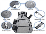 Ball Bag, Reversible Crossbody Bag/Backpack for Women Men for Outdoor Sports V1369-AZ3-W-08911
