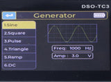 3 in 1 Handheld Digital Oscilloscope ABS Portable DSO TC3 LCR Meter Transistor Tester for V1294-YM0901-3114240015911