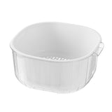 Vegetable Basin 2 Layer Multifunctional Plastic Fruit Wash Drain Basket Kitchen Tool L V1294-YM0901-3118230412812