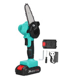 4in Electric Chain Saw Rechargeable Mini Electric Chainsaw Portable Electric Pruning ToolEU Plug V1294-YM0901-3111210184212