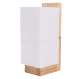 Wood Wall Lamp LED Japanese Style Dimmable Wall Sconce for Hallway Balcony Staircase Corridor V1294-YM0901-3119250080911