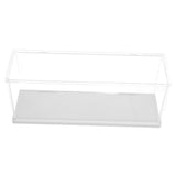 Clear Acrylic Display Case with Multi-Tier Space-Saving Stand for Collectibles, Perfect for Home and V1192-AZ-W-22500