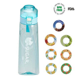 0 Sugar 0 Calorie Scented Water Bottle Blue 7 Rings V1221-XM-LB4948-ZS131
