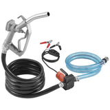 VEVOR Fuel Transfer Pump 12V 5.3 GPM 1/10 HP Diesel Pump with Auto Fuel Nozzle V952-FBBMG37GPM11Y1A3HV9
