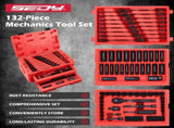 Mechanics Tool SAE/Metric 1/4" & 3/8" Drive Socket Adapters Combination Wrench V465-81170