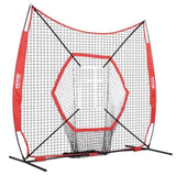 7x7 ft Baseball Softball Practice Net, Portable Baseball Training Net for Hitting Batting Catching V952-77YCWPJXLW772BBXWV0