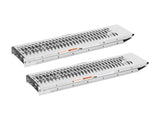 Steel Ramps, 1000 lbs, 2Pcs Heavy-duty Ramps Wider Ramp Surface, Universal Stable Loading Ramp V952-ZZGPDGZ1000LL25YEV0