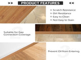 16.4Ft Floor Transition Strip Self Adhesive Vinyl Cover Floor Strip Flat Divider Transition Strip V1258-DP02-WO-449