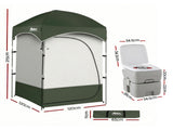 Weisshorn 20L Portable Camping Toilet Shower Tent Changing Room Outdoor Loo Set TENT-CR-SIN-TOILET-20L