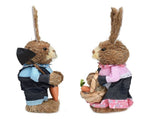 Rustic Easter Home Decor - Bunny Figurine Party Supplies V1294-YM0710-230131TW03