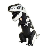 Skeleton T-Rex Cartoon Costumes Air Model Inflatable Costume Funny Dress Up Props Halloween Party V1263-JX-7868