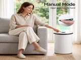 Devanti 30L Sensor Bin Automatic Touchless Trash Can Garbage Rubbish White SB-E-30L-WH
