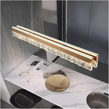 BAMDECOR A122 Nordic Long Dual Linear Dimmable Acrylic Kitchen Dining Table Pendant Light Minimalist V255-BAM-A122-COFFEE-1.2M