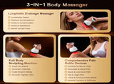 4-in-1 Cordless Body Sculpting Massager Rechargeable Massage Tool with Heat, Light & Vibration for V1107-CS-DDGSY
