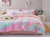 Tie Dye Avignon Botanical Quilt / Doona / Duvet Cover set V745-AQ030115K3