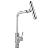 304 Stainless Steel Hot&cold Water Kitchen Faucet 360 Degree Swivel Kitchen Sink Basin Taps V1294-YM0901-JY27388
