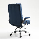 Velvet Home Ergonomic Swivel Adjustable Tilt Angle and Flip-up Arms Office Chair V226-SW1601BL