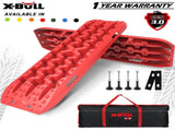 X-BULL Recovery tracks Sand tracks KIT Carry bag mounting pin Sand/Snow/Mud 10T 4WD-red Gen3.0 V211-AUEB-XB002