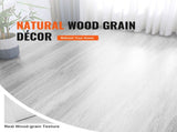 Self Adhesive Vinyl Floor Tiles 36 x 6 inch, 36 Tiles 2.5mm Thick Peel & Stick, Light Gray Wood V952-ZZYXJDDQHMW3V79TYV0