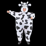 Cow Fancy Dress Fan Inflatable Costume Suit V63-825801