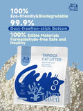 Purr Haven Tapioca Cat Litter 10 Carton 6 Packs Per Carton 2.5kg Per Pack V1165-PURRHAVEN-TAPIOCA-10