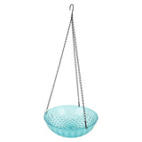 Solar Bird Bath Fountain Sturdy Plastics Hanging Bird Bath Bubbler Fountain Bird Feeder for Outdoor V1294-YM0901-3111240307511