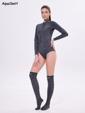 2MM jellyfish suit diving wet clothes jellyfish suit snorkeling swimsuit super elastic skin-friendly V1102-AQ-012-XL