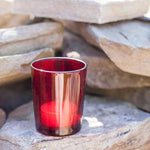 40 Pack Red Glass Votive Tealight Candle Holders House Party Cenrepiece Xmas Wedding Decor Glass V382-REDCHX40