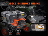 Gas Pressure Washer Gas Powered Washer 4400 PSI 4.0 GPM 390cc 5 Nozzles V952-R4400PSI40GPMBG47V0