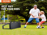 Soccerer Board, 115x45 cm Portable Soccer Wall with 2 Angles, Foldable HDPE Kickback V952-ZQHDBHDPE451MXKRDV0