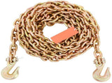 Transport Binder Chain, 2222 kg Working Load Limit, G80 Tow Chain Tie Down with Grab Hooks, DOT V952-ZGTLJZMGDXZYJUZEDV0