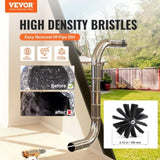 VEVOR 15.24M Dryer Vent Cleaner Kit, 37 Pieces Duct Cleaning Reinforced Nylon Dryer Vent V952-GDQJS50YC2PC72NYBV0