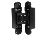Door Hinge Quiet Zinc Alloy Matte Finished 3D Adjustable Invisible Door Hinge for 1 3/8 Inch Door V1294-YM0901-3114240081311