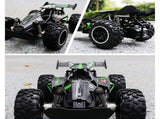 2.4G remote control car, high-speed off-road car, remote control toy for kids, four-wheel drive car, V1102-823-93606-RED-DUAL-BATTERIES