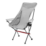 Ultra-Light 1.5KG Portable Folding Rock Camping Chair No Tools Setup 150kg Capacity Heat-Resistant V985-MOONCHAIR