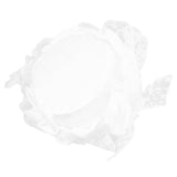 Wedding Flower Basket with White Lace Romantic Lightweight Elegant Basket for Weeding V1294-YM0901-3115210050111