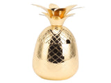 Cocktail Shaker Pineapple Shape Stainless Steel Polished Smooth Surface 500ml for Home Bar Gold V1294-YM0703-3118230139912