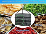 3 Layer Hanging Drying Net, 40x60cm, Foldable with Zipper for Plants Seeds and Fish V1188-MS-325-1374