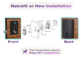 Laser Smart Home Smart Deadbolt Keyless Entry V1031-LSH-SLBIO-01