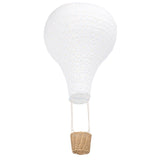 Hot Air Balloon Hanging Decor Rattan Fabric Hot Air Balloon Pendant Light Shade with Strip Light for V1294-YM0901-3115240120511